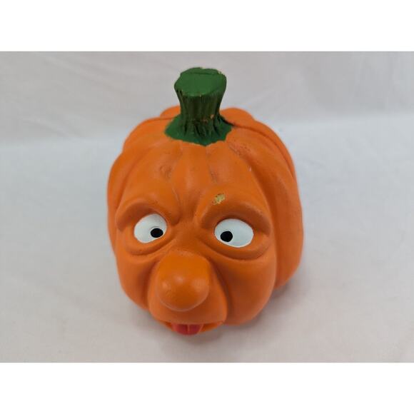 Rare 1988 Hyman Halloween Pumpkin Used Htf Decor - Picture 2 of 11